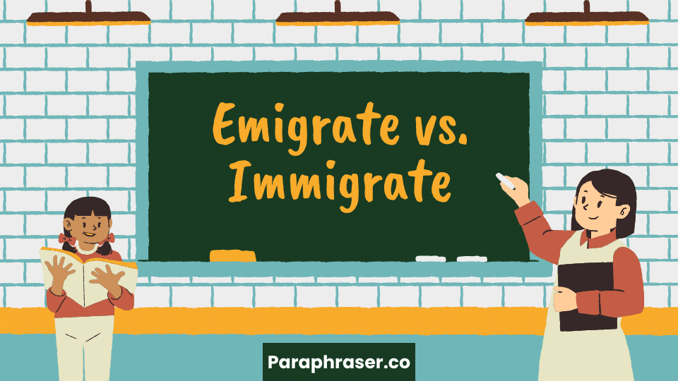 Emigrate vs. imigrate
