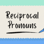 Reciprocal pronouns