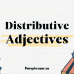 distributive adjectives