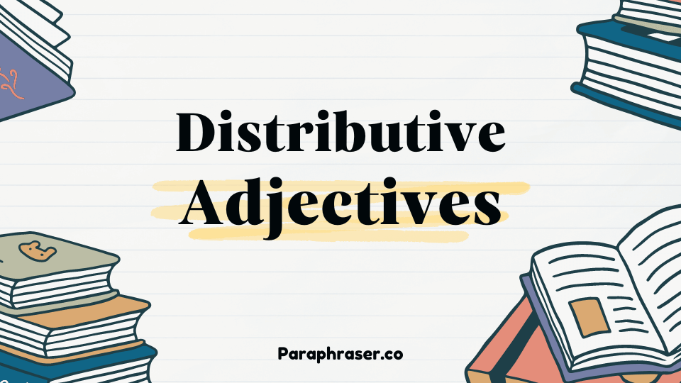 distributive adjectives